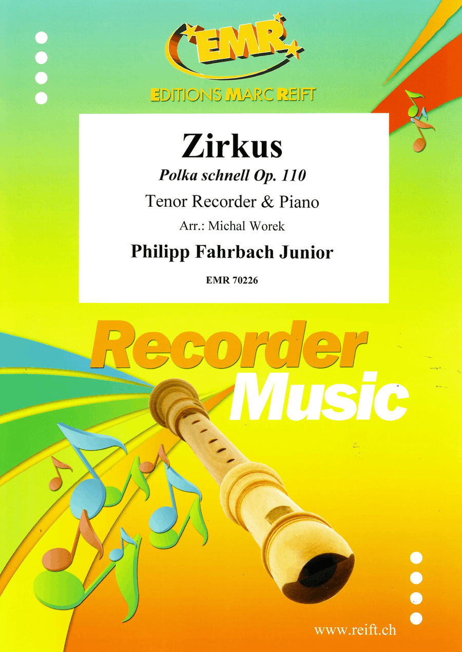 Zirkus Zirkus Tenor Recorder scores gallery preview page 1