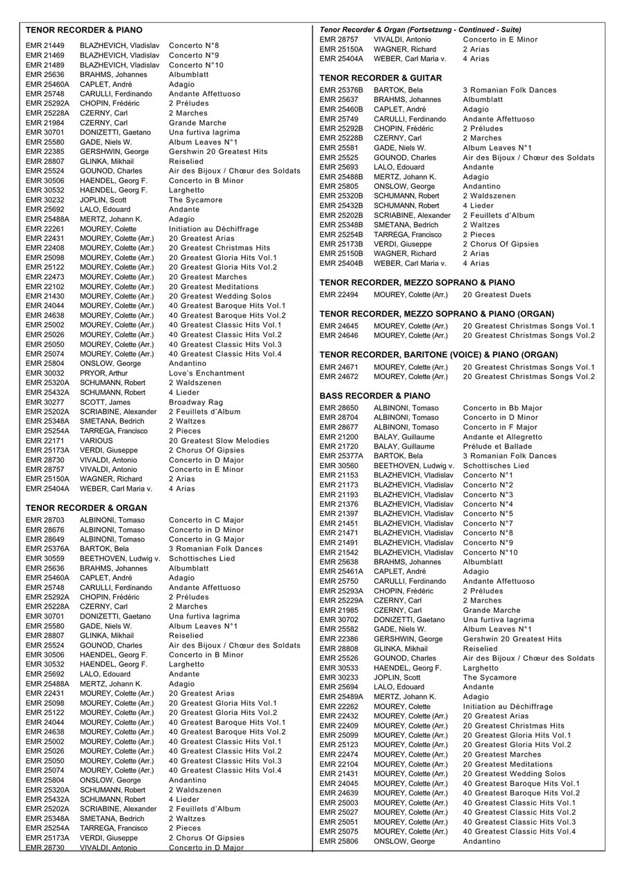 Zirkus Zirkus Tenor Recorder scores gallery preview page 7