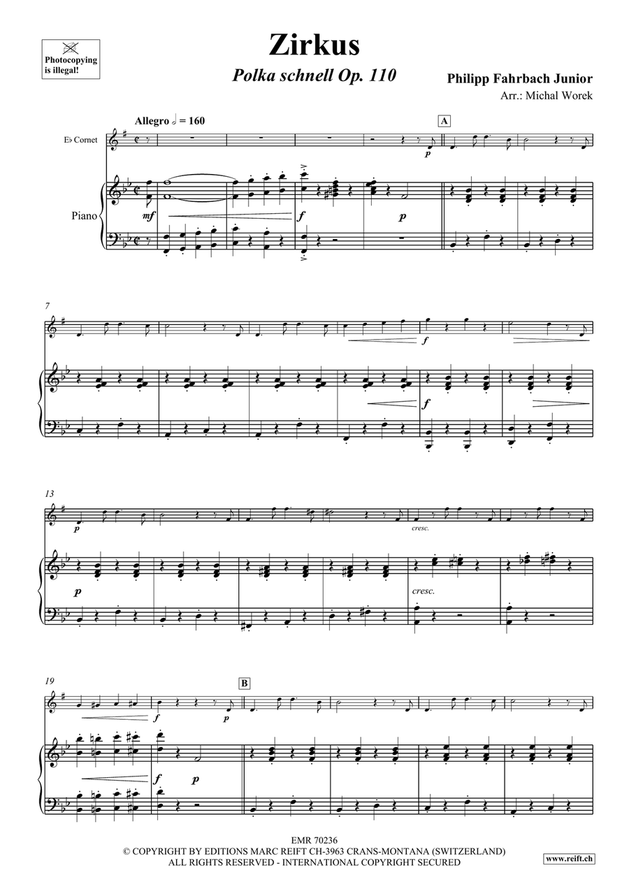 Zirkus Zirkus Cornet scores gallery preview page 4
