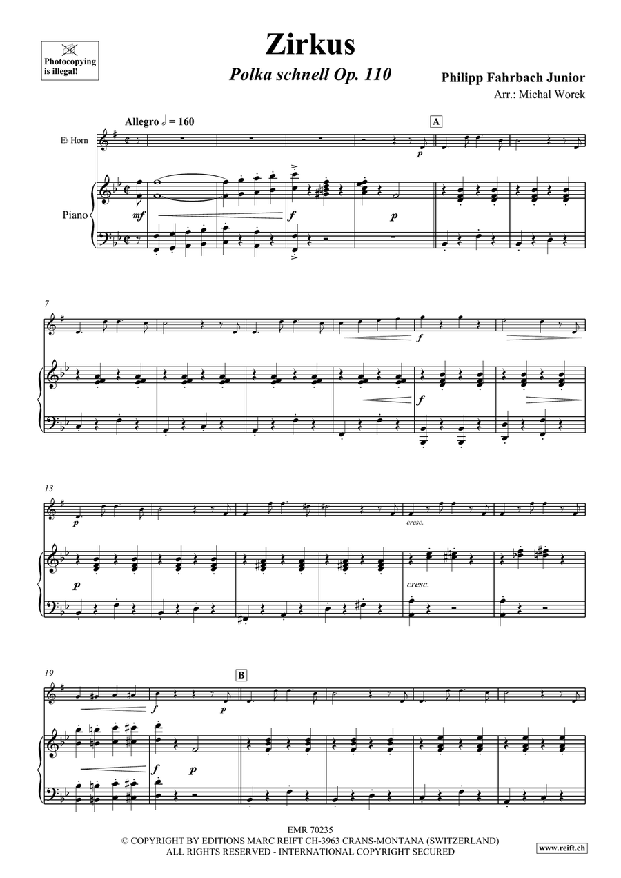 Zirkus Zirkus Horn scores gallery preview page 4