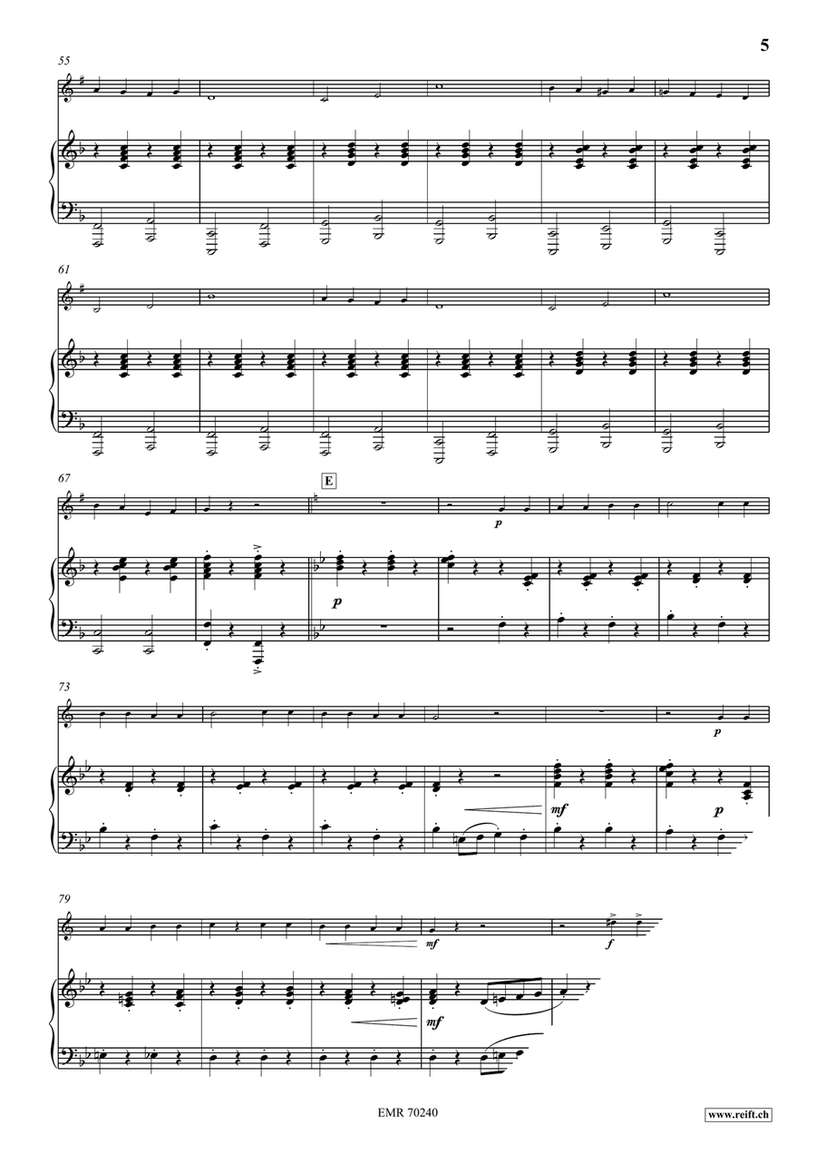 Zirkus Zirkus Euphonium scores gallery preview page 6