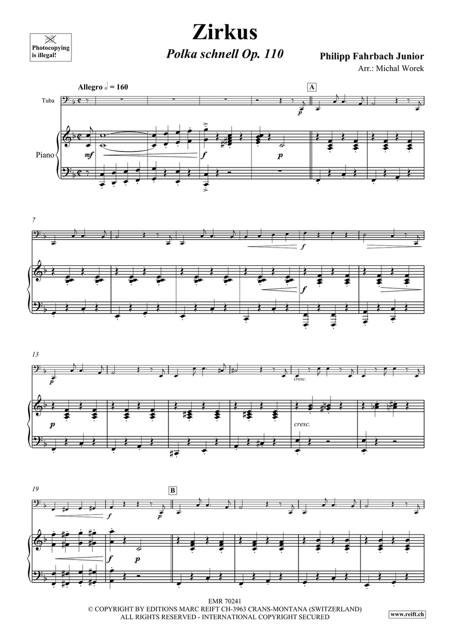 Zirkus Zirkus Tuba scores gallery preview page 4