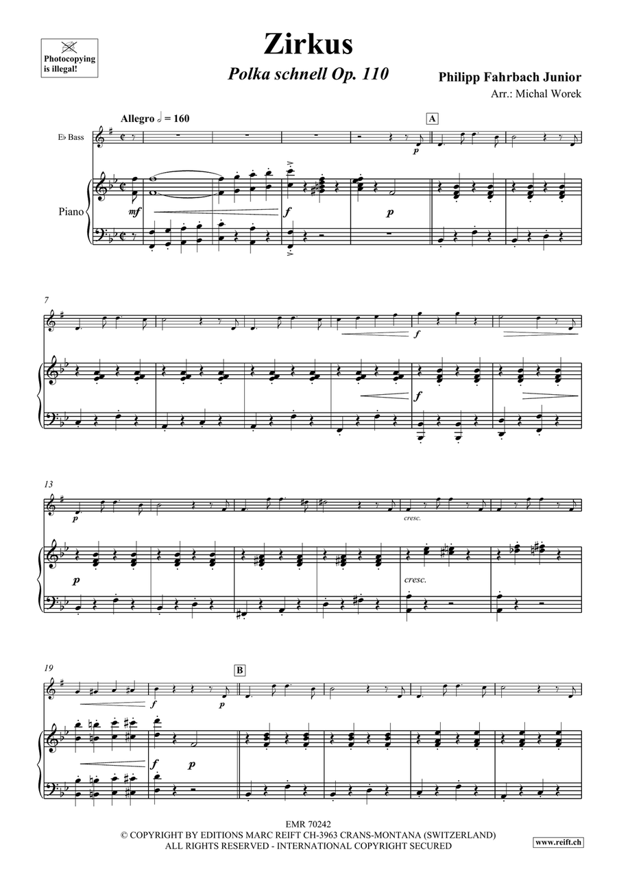 Zirkus Zirkus Voice Solo scores gallery preview page 4