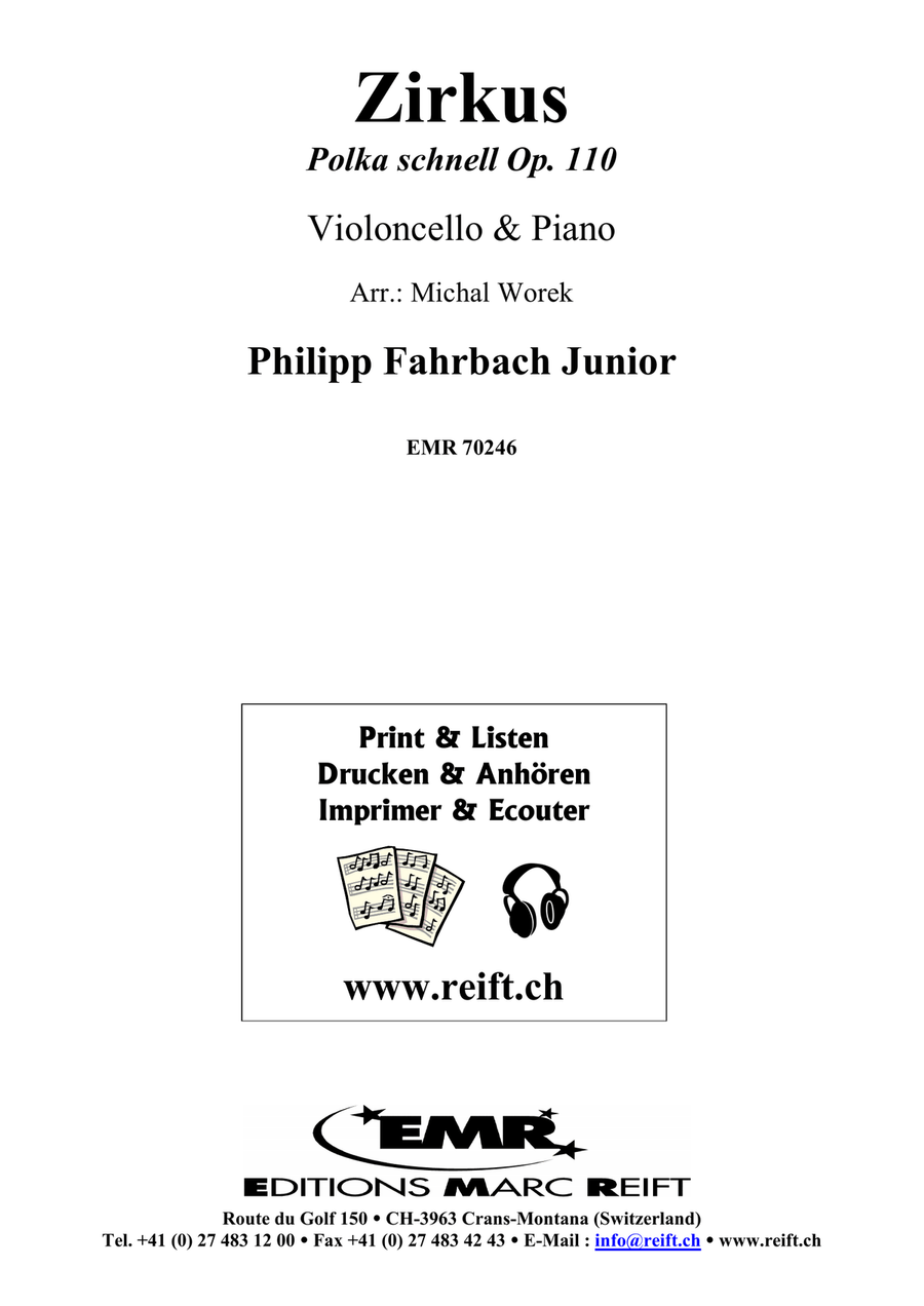 Zirkus Zirkus Piano Accompaniment scores gallery preview page 2