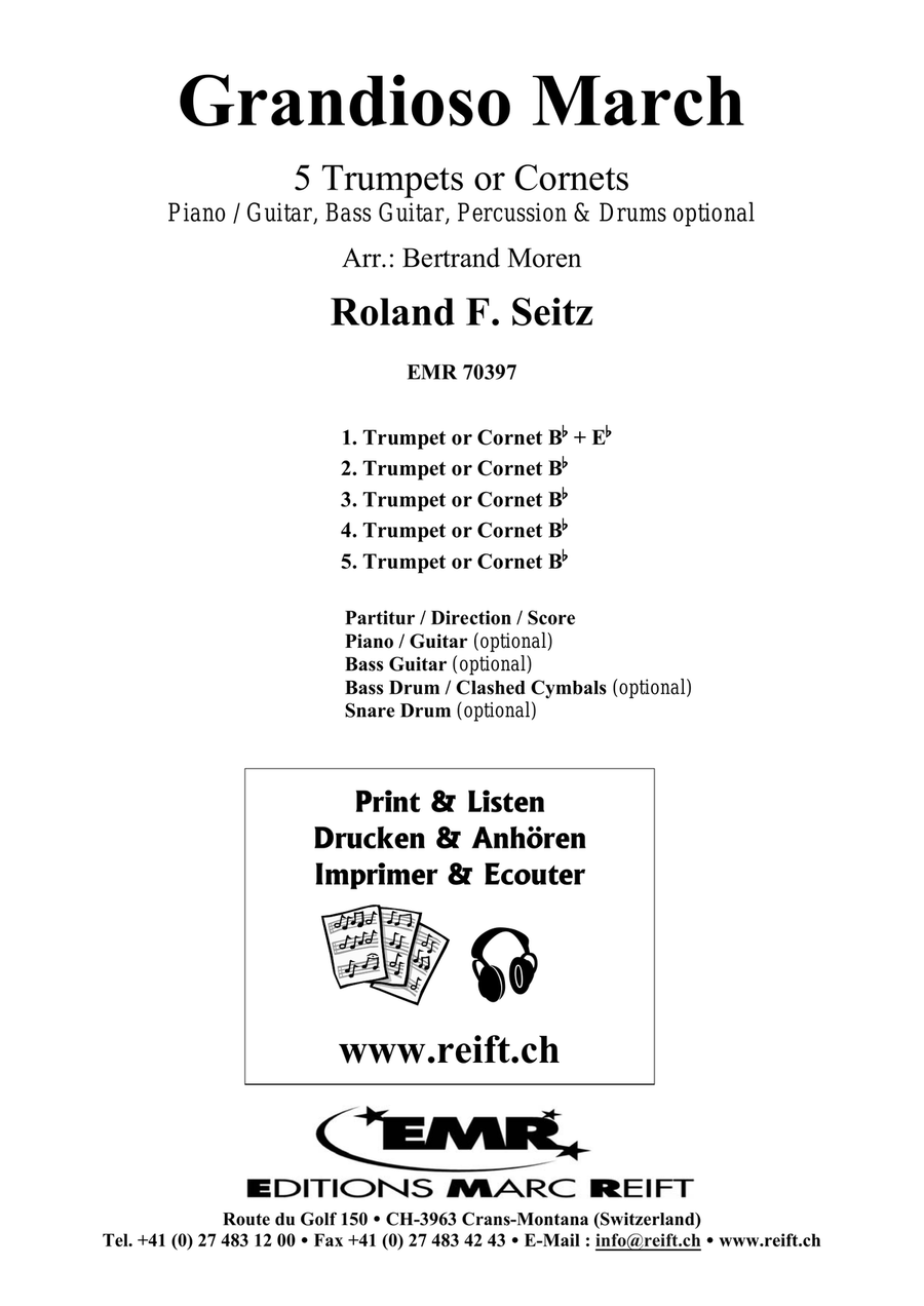 Grandioso March Grandioso March Cornet scores gallery preview page 2