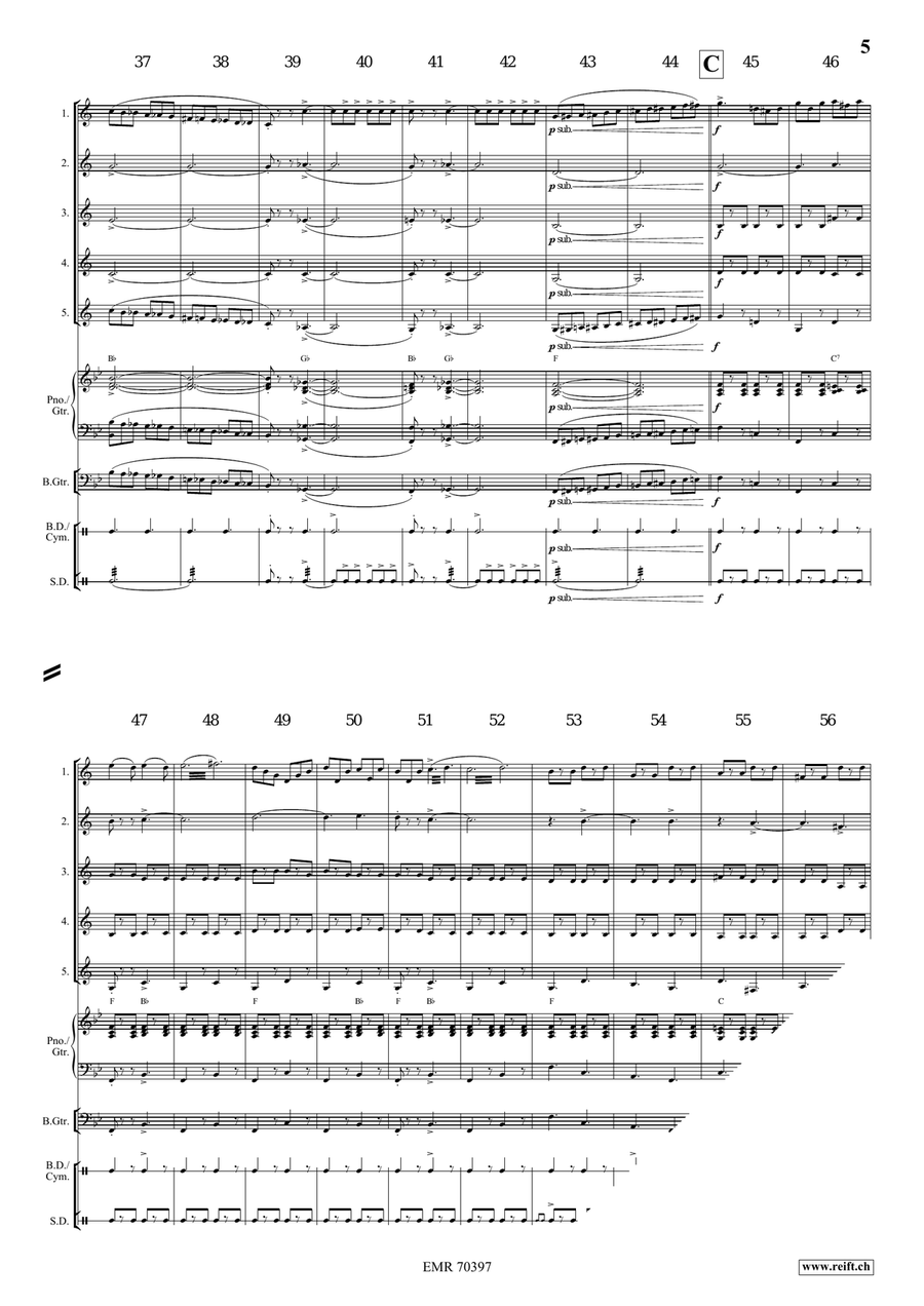 Grandioso March Grandioso March Cornet scores gallery preview page 5