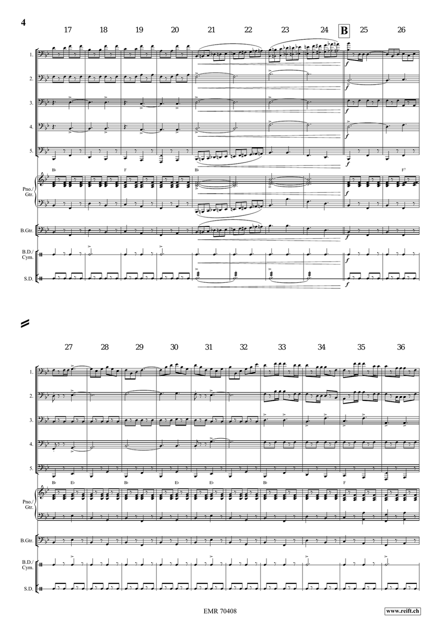 Grandioso March Grandioso March Tuba scores gallery preview page 4