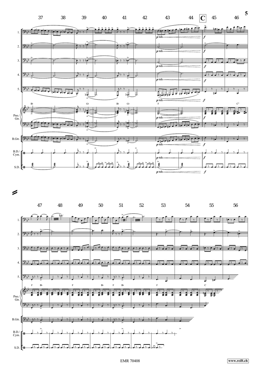 Grandioso March Grandioso March Tuba scores gallery preview page 5