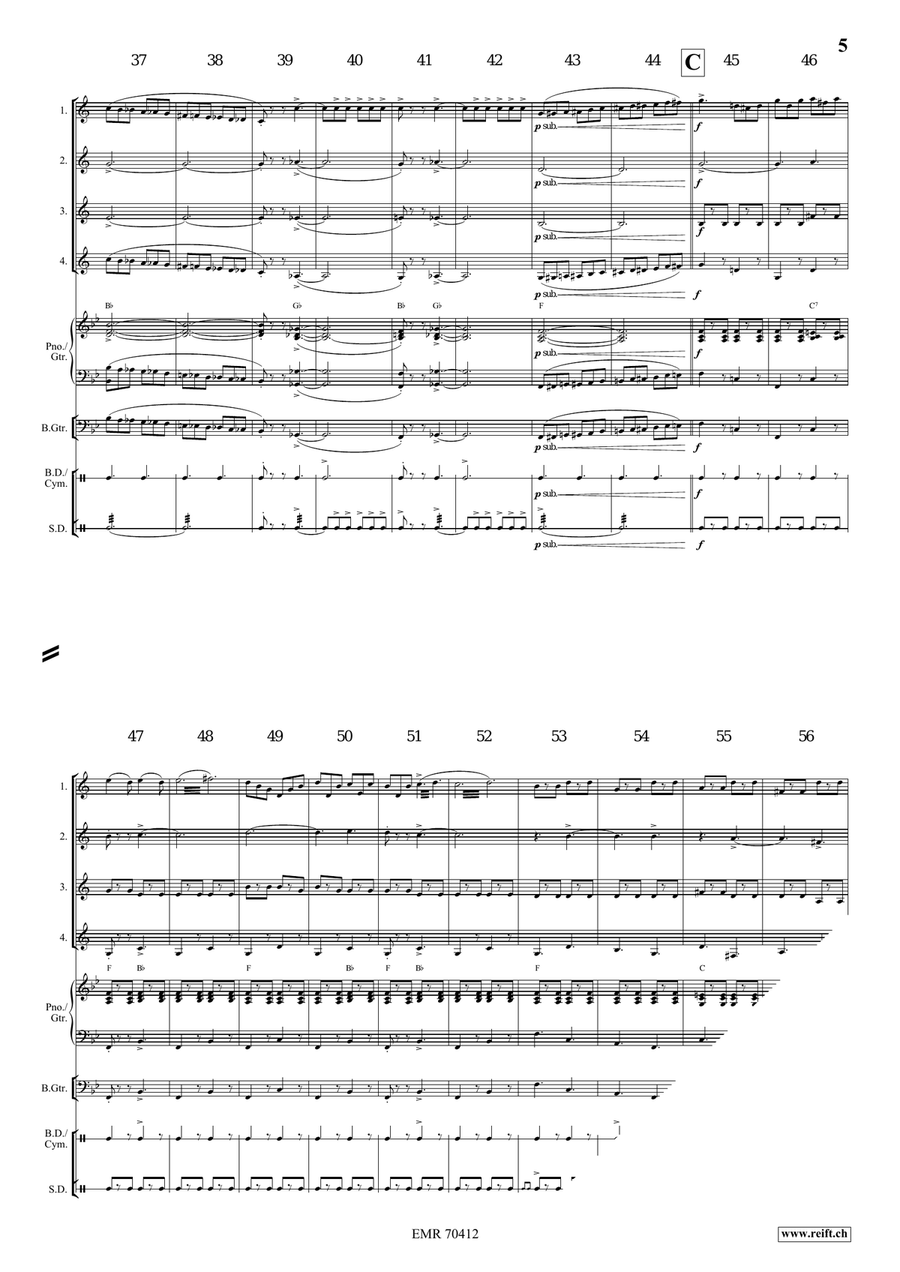 Grandioso March Grandioso March Cornet scores gallery preview page 5