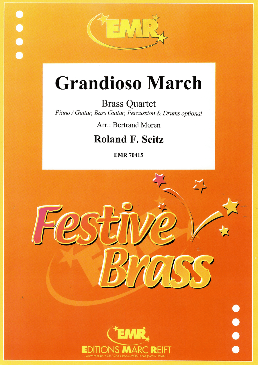 Grandioso March Grandioso March Brass Quartet scores gallery preview page 1