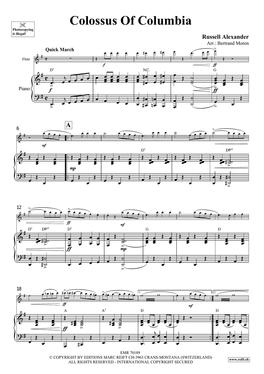 Colossus Of Columbia Colossus Of Columbia Flute Solo scores gallery preview page 4