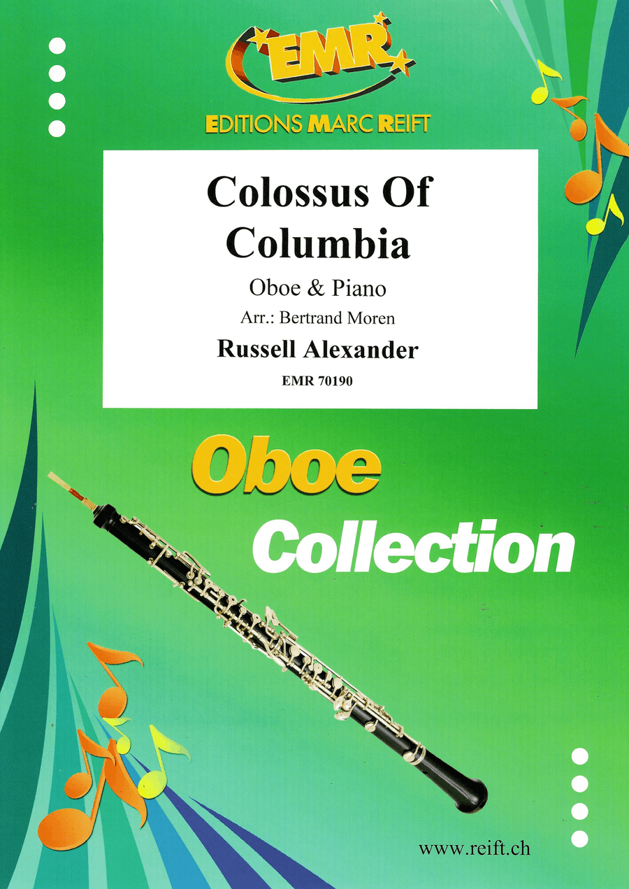 Colossus Of Columbia Colossus Of Columbia Piano Accompaniment scores gallery preview page 1