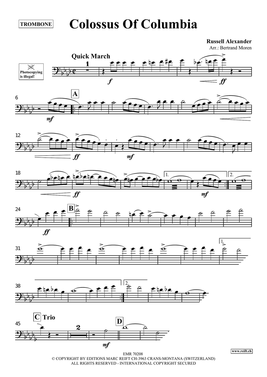 Colossus Of Columbia Colossus Of Columbia Piano Accompaniment scores gallery preview page 3