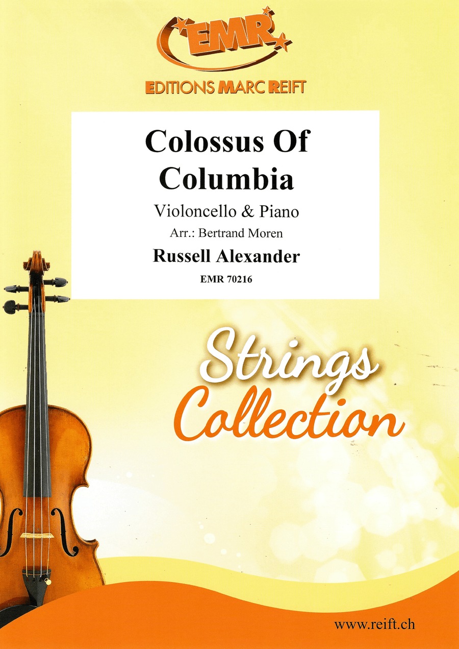 Colossus Of Columbia Colossus Of Columbia Piano Accompaniment scores gallery preview page 1