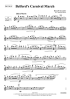 Belford's Carnival March Piccolo scores gallery preview page 3