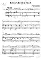 Belford's Carnival March Piccolo scores gallery preview page 4