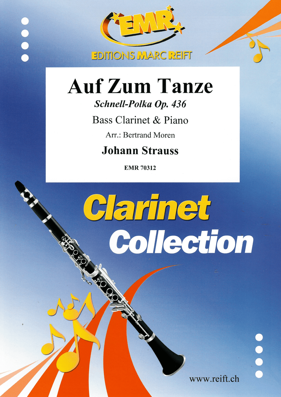 Auf Zum Tanze Auf Zum Tanze Bass Clarinet scores gallery preview page 1