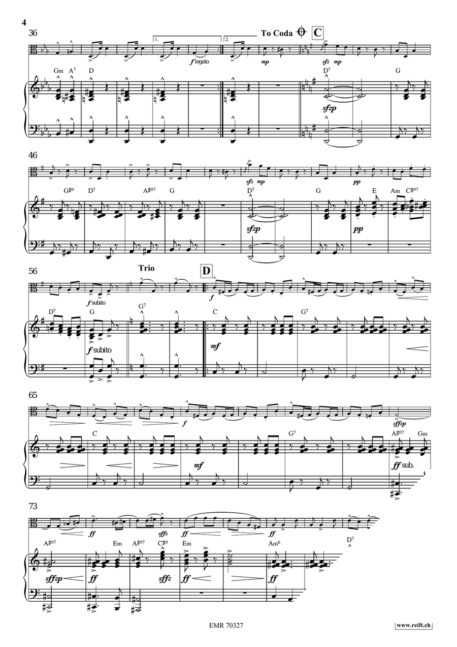 Auf Zum Tanze Auf Zum Tanze Piano Accompaniment scores gallery preview page 5