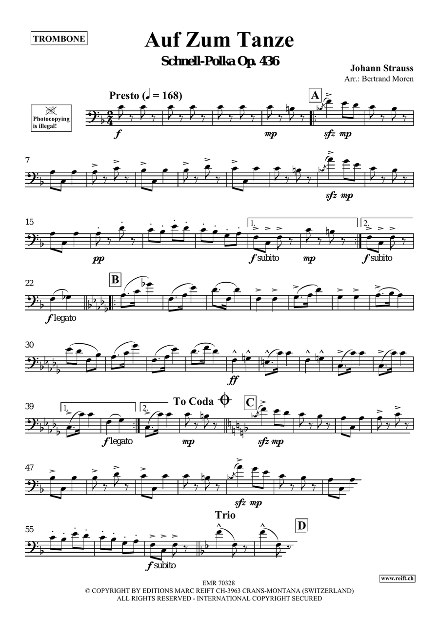 Auf Zum Tanze Auf Zum Tanze Piano Accompaniment scores gallery preview page 3