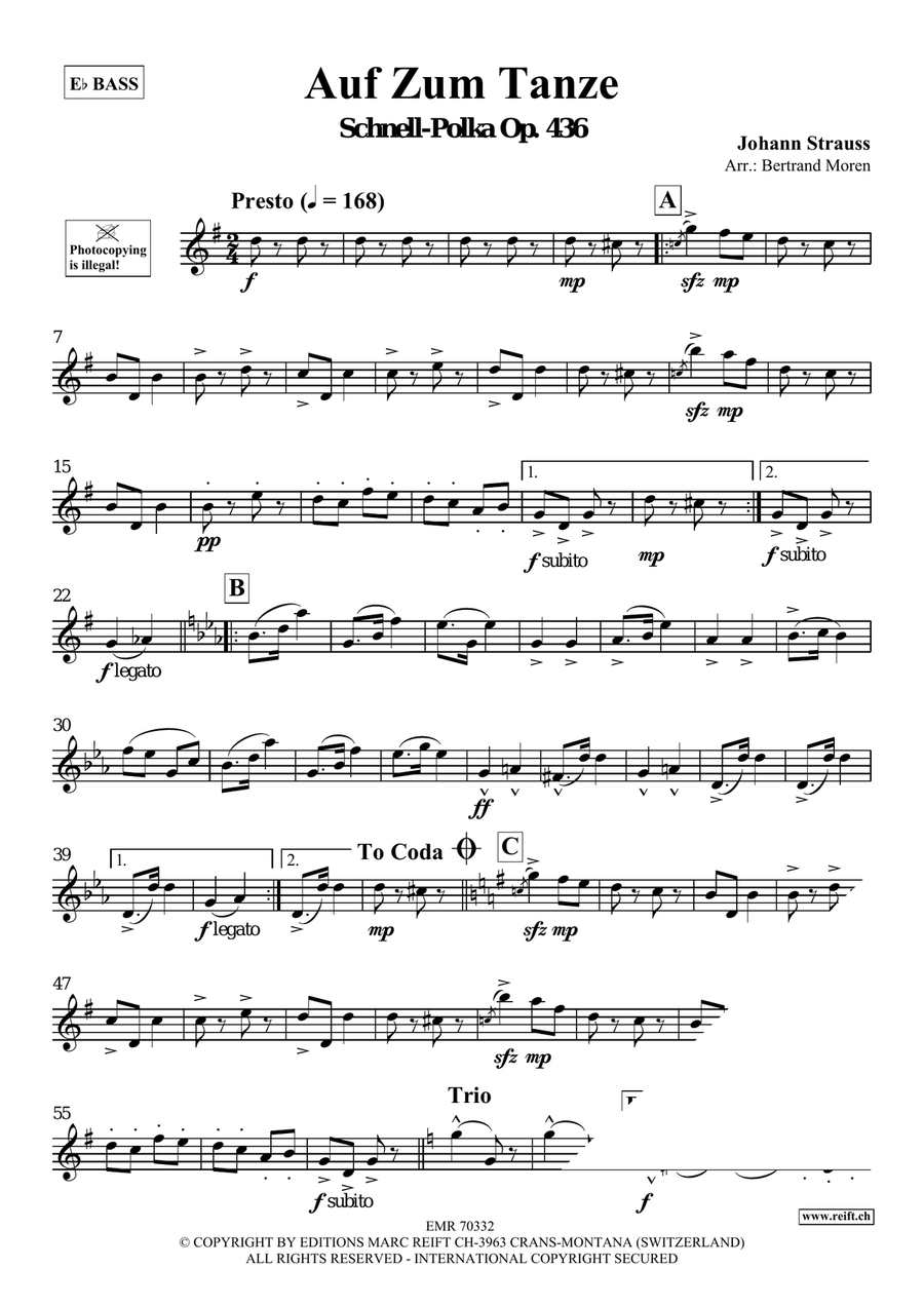 Auf Zum Tanze Auf Zum Tanze Voice Solo scores gallery preview page 3