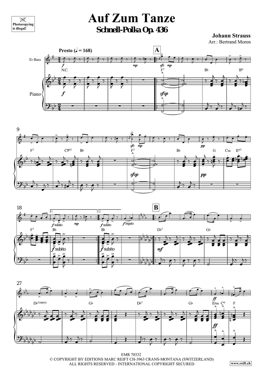 Auf Zum Tanze Auf Zum Tanze Voice Solo scores gallery preview page 4