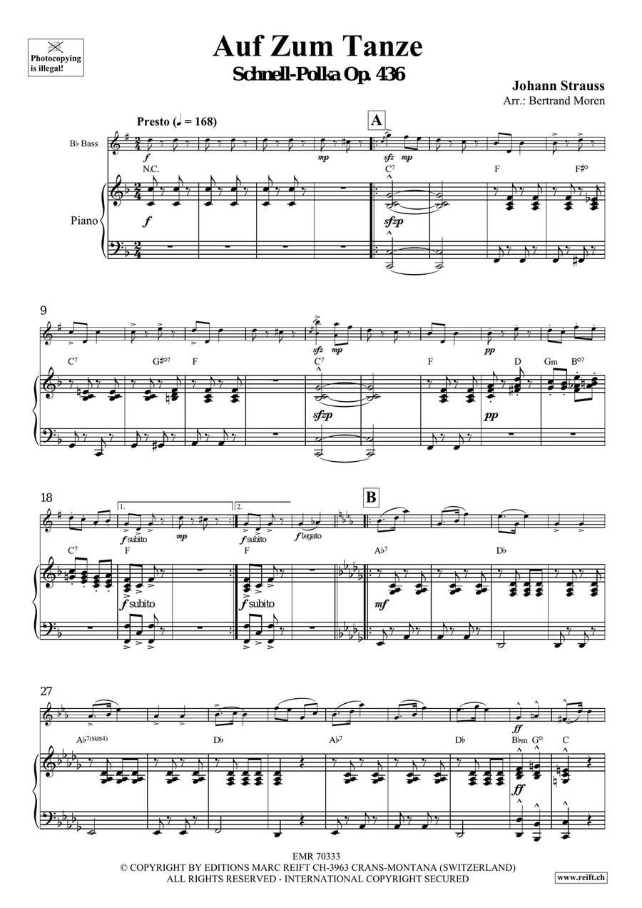 Auf Zum Tanze Auf Zum Tanze Voice Solo scores gallery preview page 4