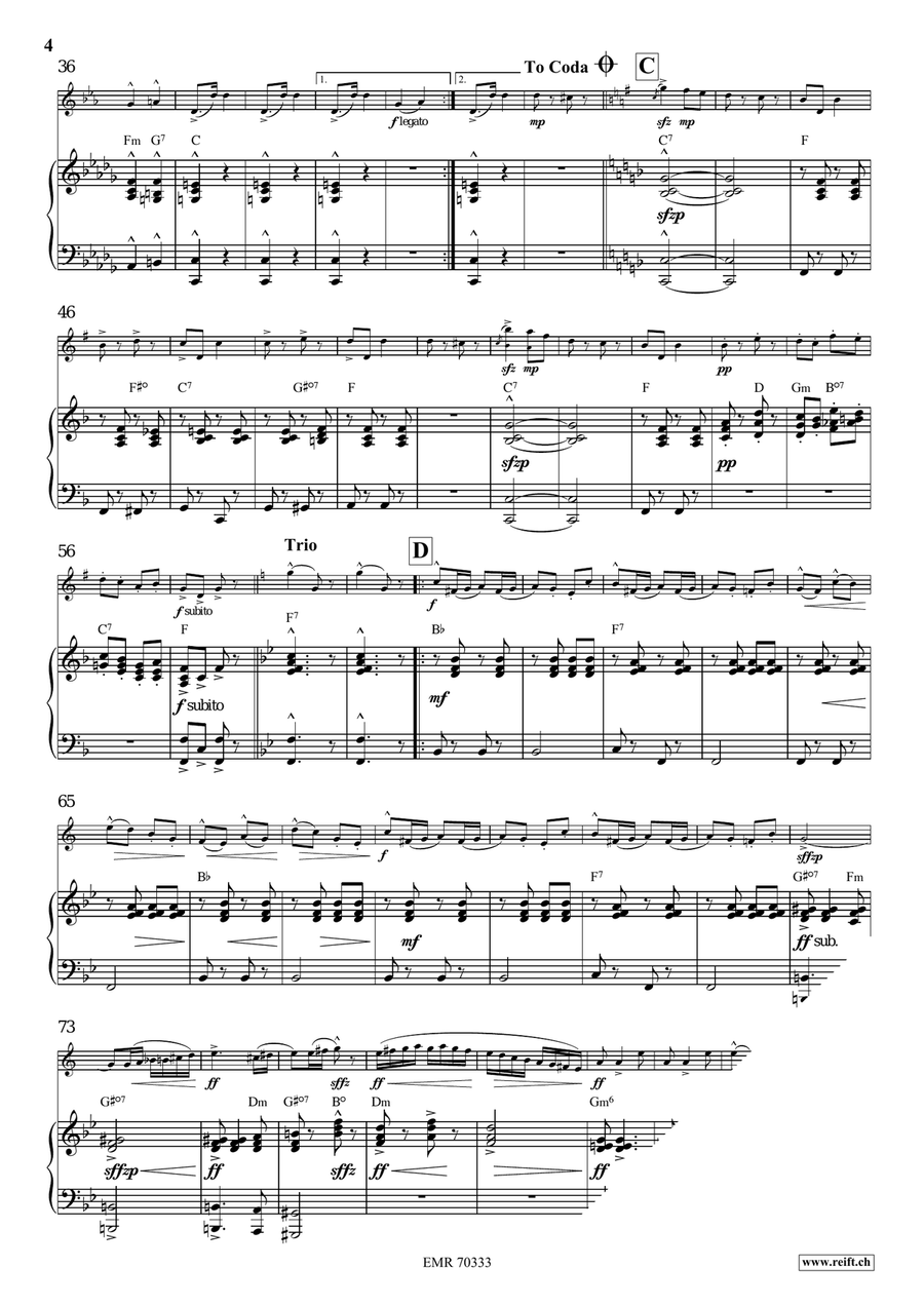 Auf Zum Tanze Auf Zum Tanze Voice Solo scores gallery preview page 5