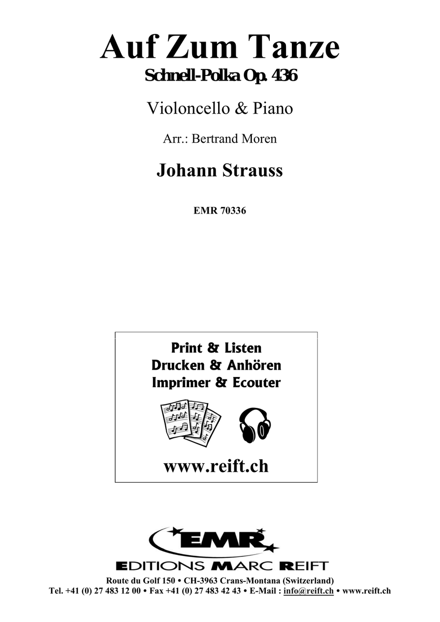 Auf Zum Tanze Auf Zum Tanze Piano Accompaniment scores gallery preview page 2