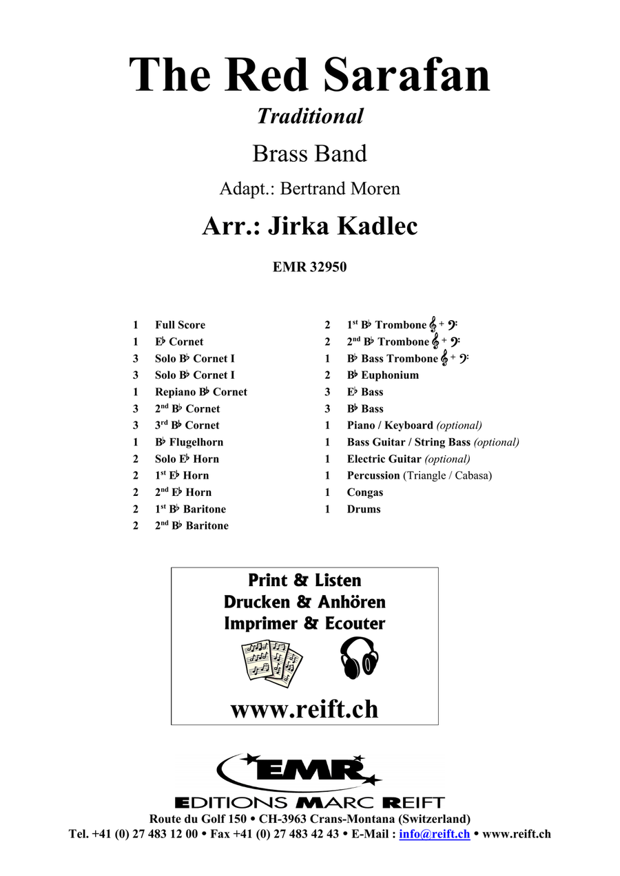 The Red Sarafan The Red Sarafan Brass Band scores gallery preview page 2