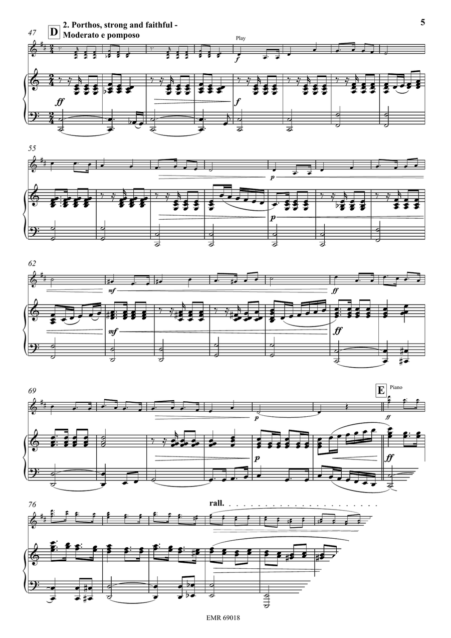 The Musketeers The Musketeers Euphonium scores gallery preview page 6