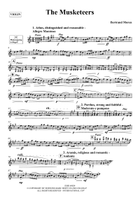 The Musketeers Violin Solo scores gallery preview page 3