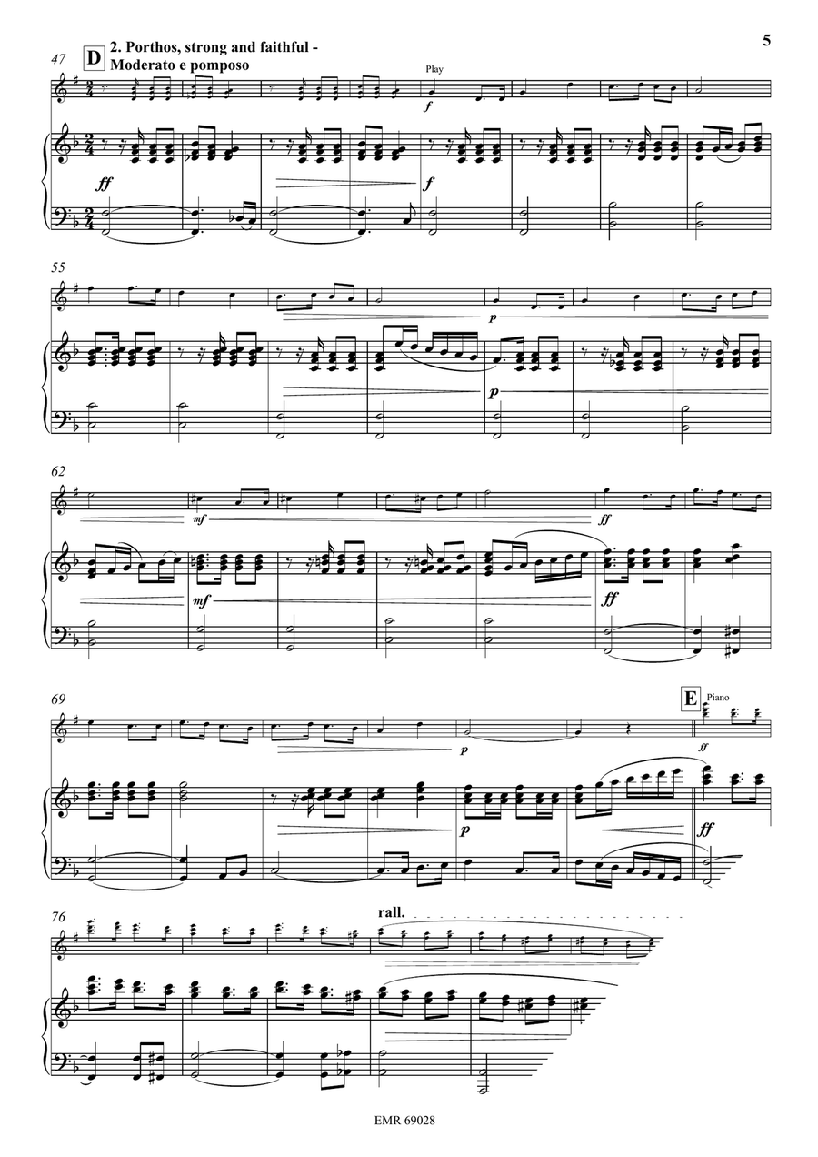 The Musketeers The Musketeers Clarinet Solo scores gallery preview page 6