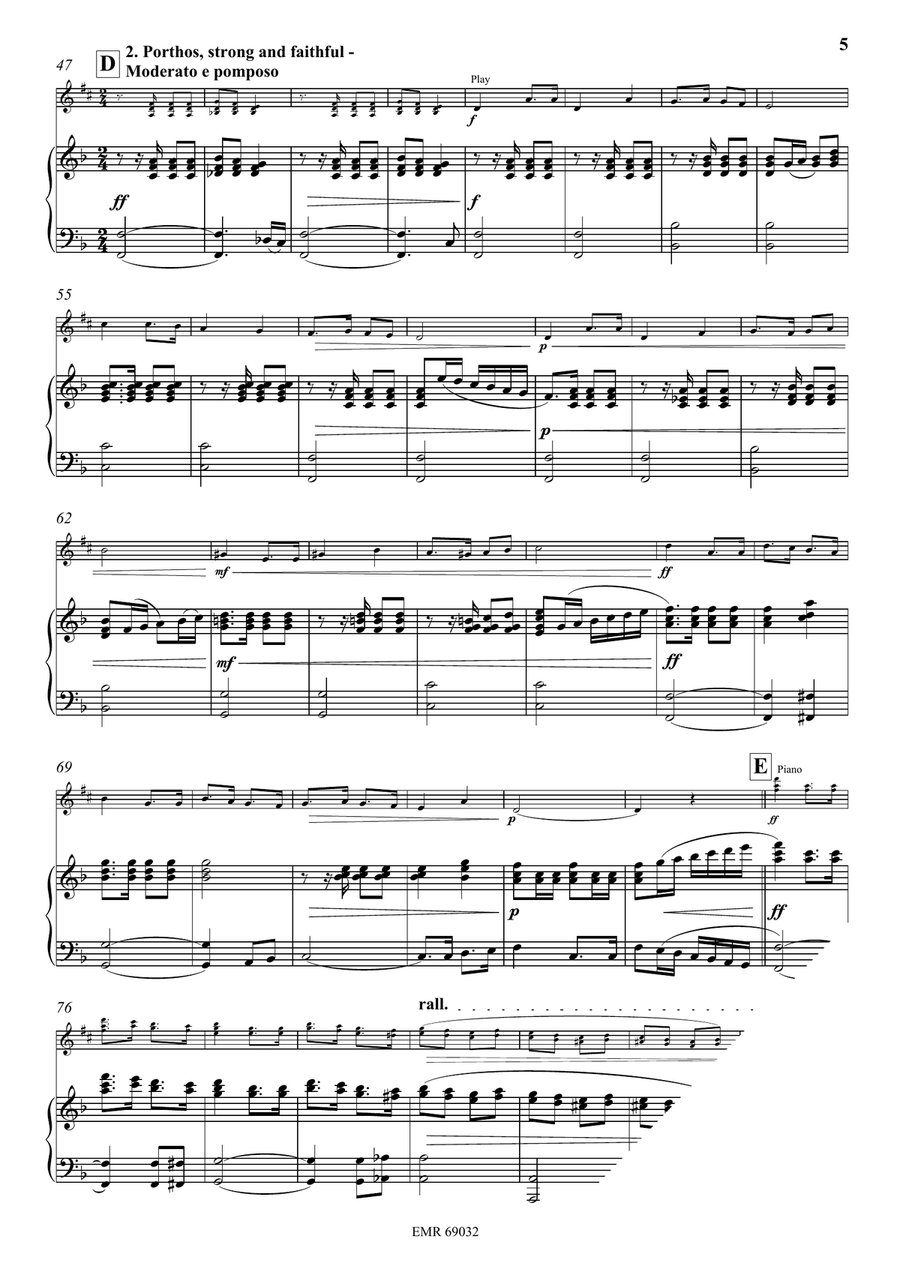 The Musketeers The Musketeers Baritone Saxophone scores gallery preview page 6