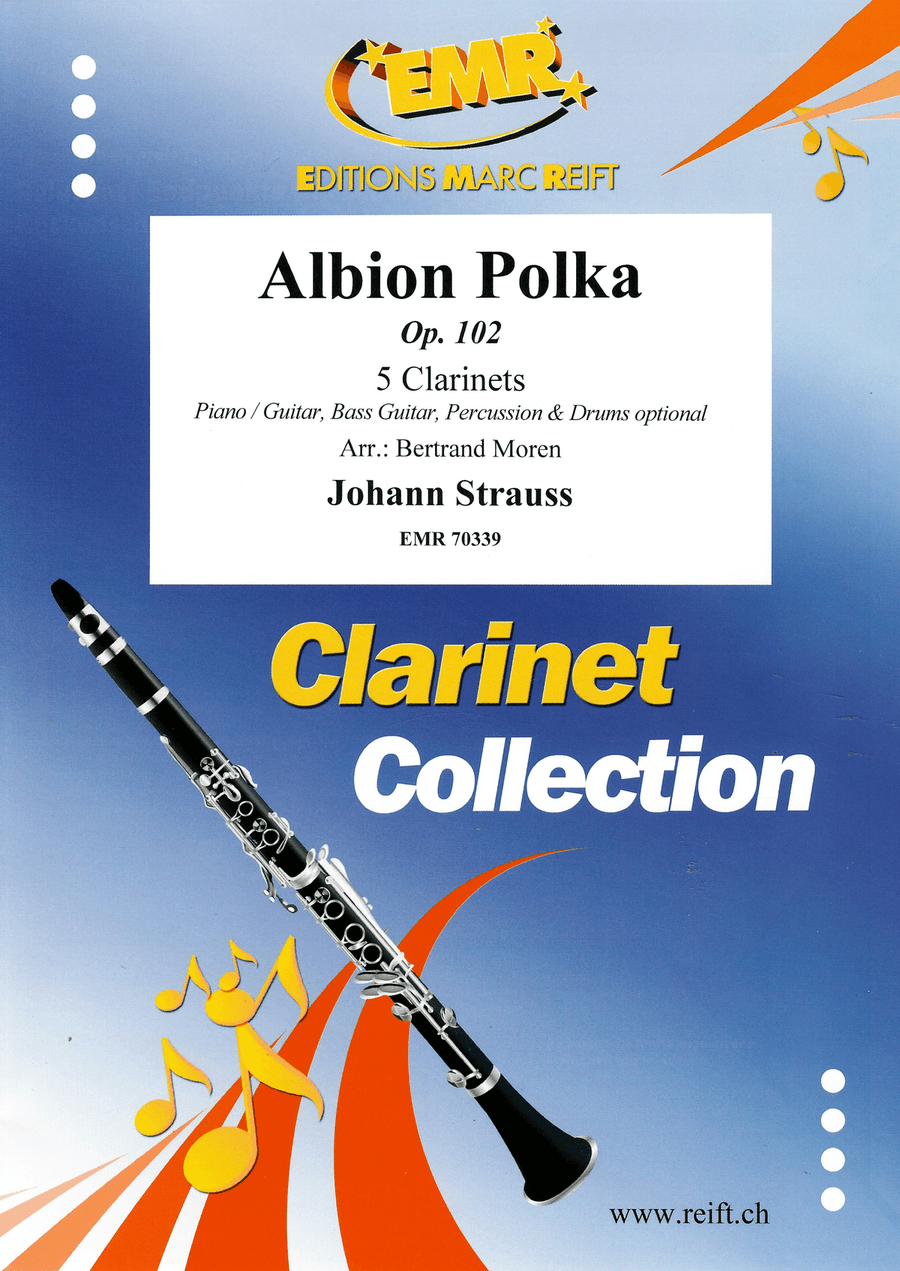 Albion Polka Albion Polka Clarinet Quintet scores gallery preview page 1