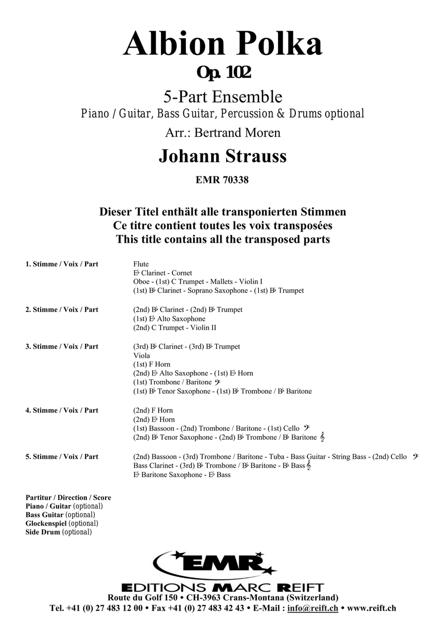 Albion Polka Albion Polka Score scores gallery preview page 2