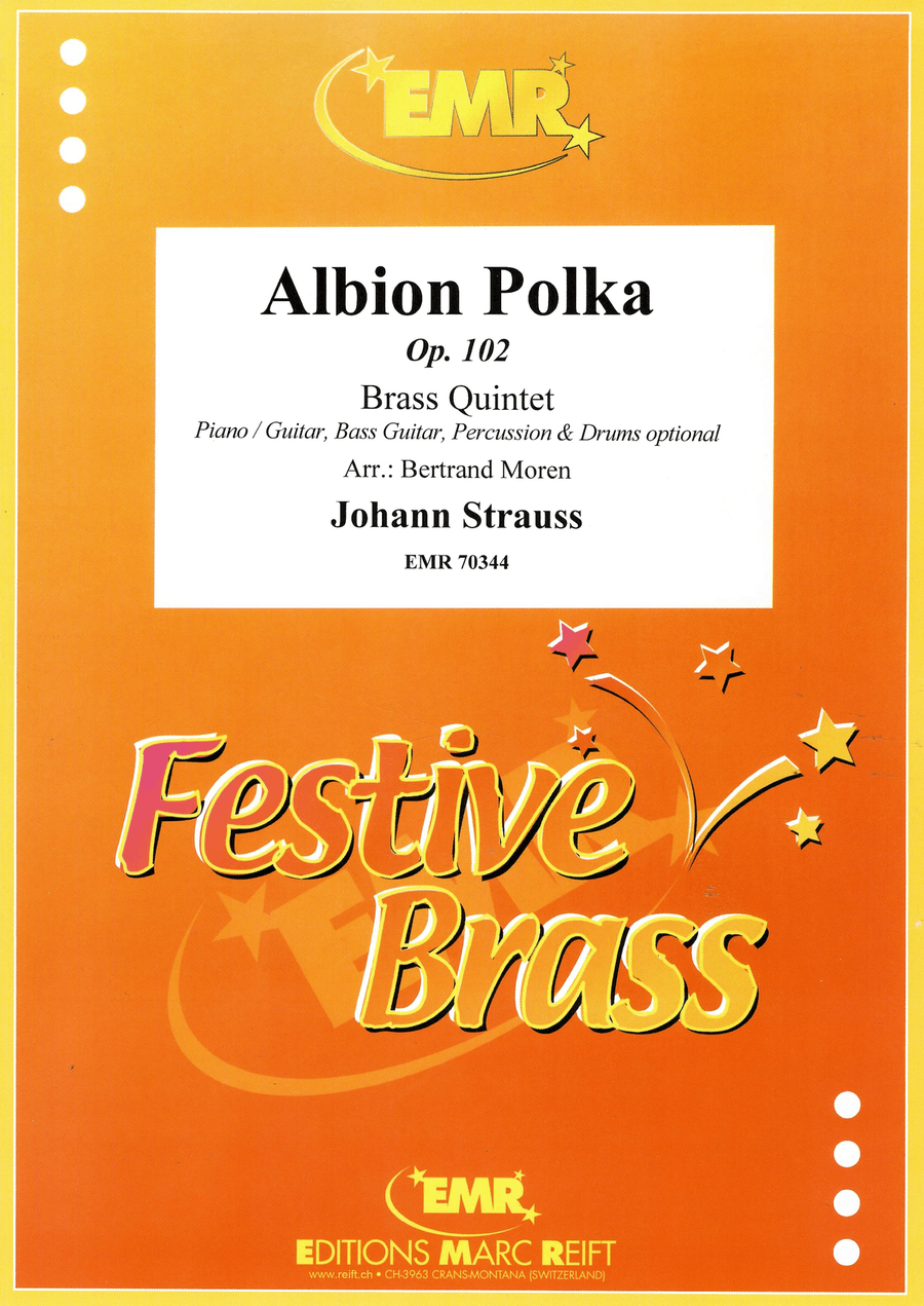 Albion Polka Albion Polka Brass Quintet scores gallery preview page 1