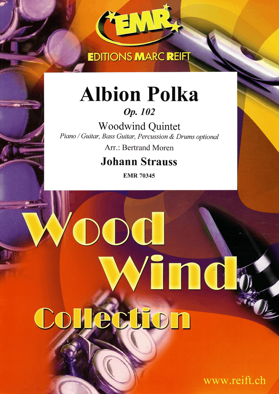 Albion Polka Albion Polka Woodwind Quintet scores gallery preview page 1