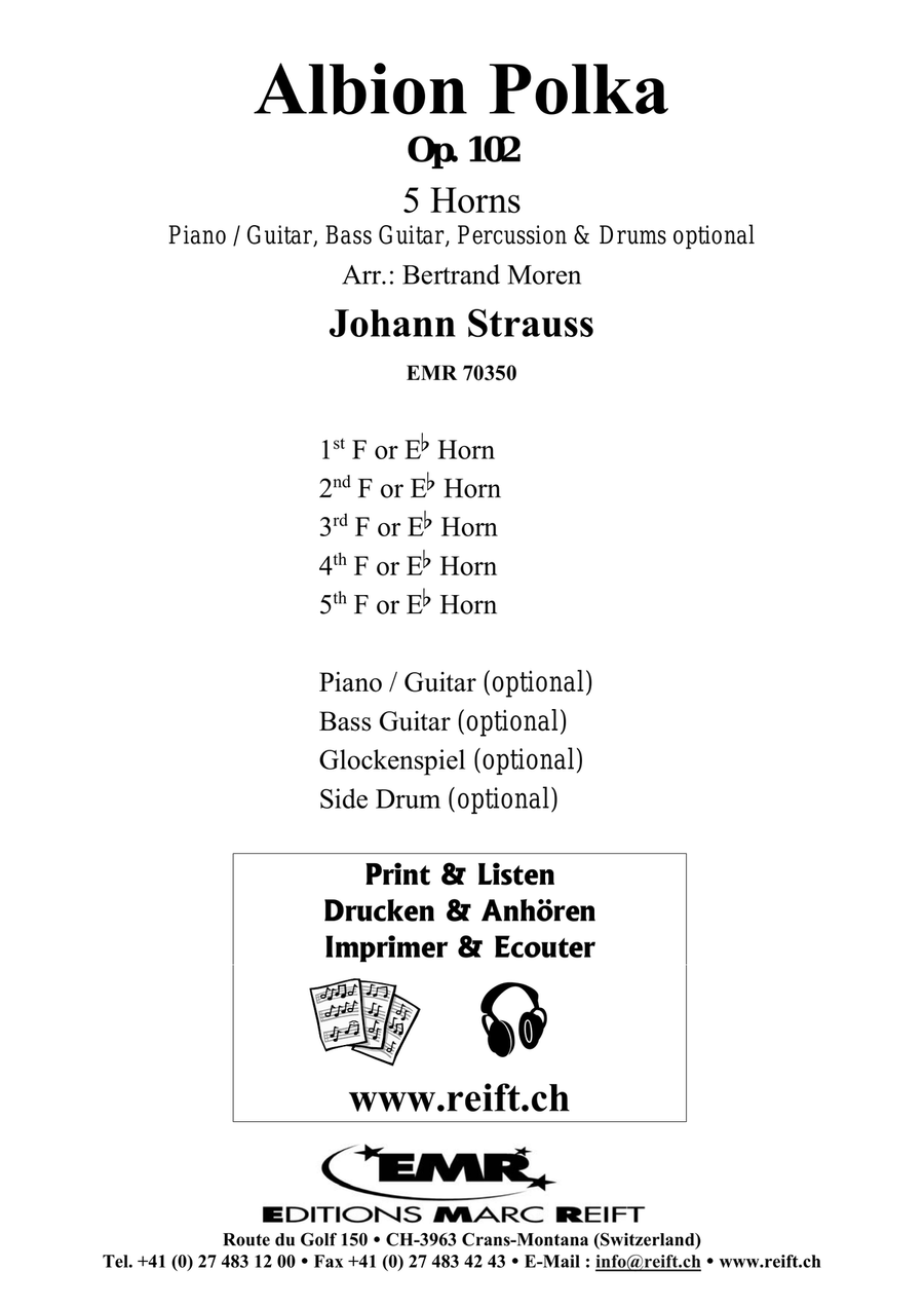 Albion Polka Albion Polka Horn scores gallery preview page 2