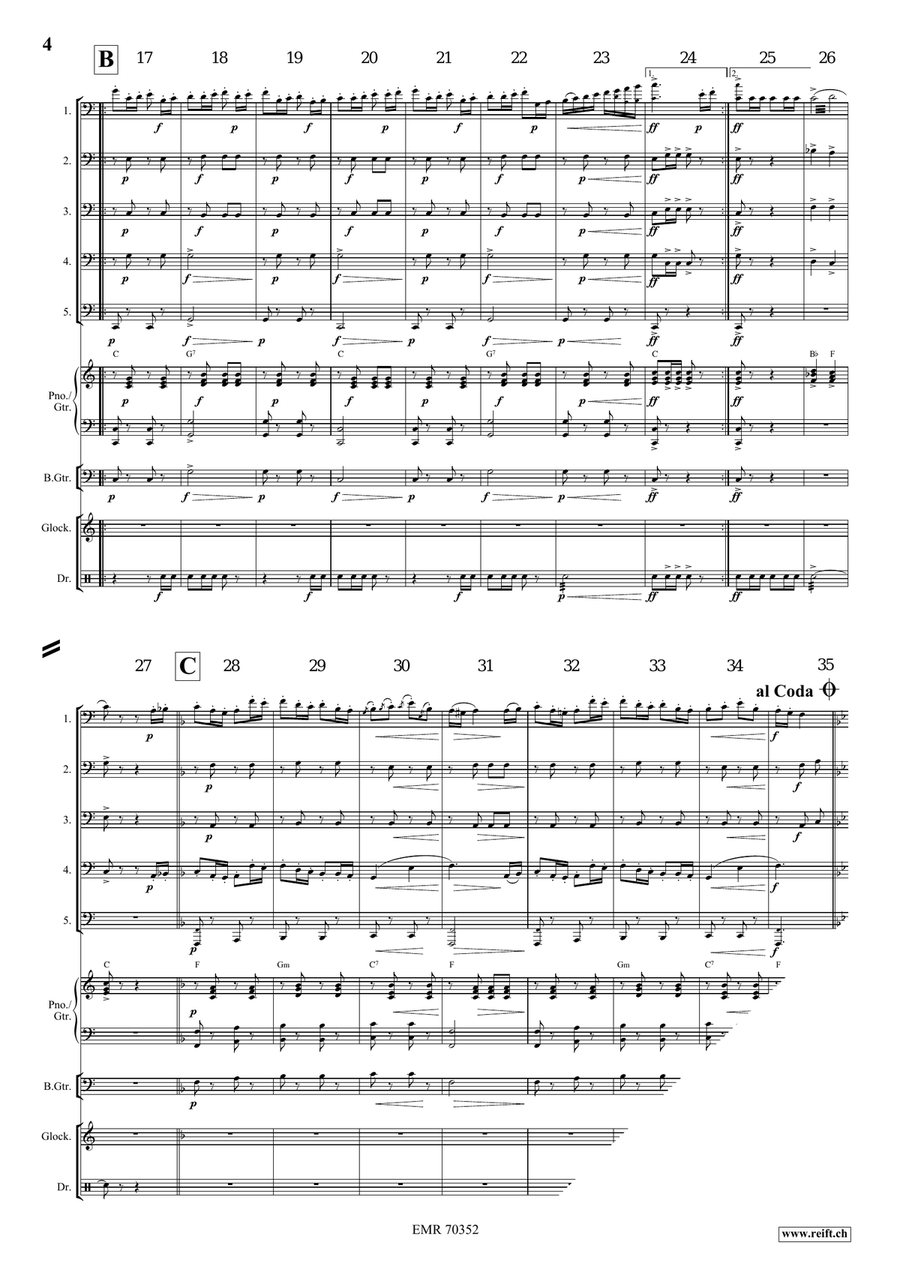Albion Polka Albion Polka Tuba scores gallery preview page 4