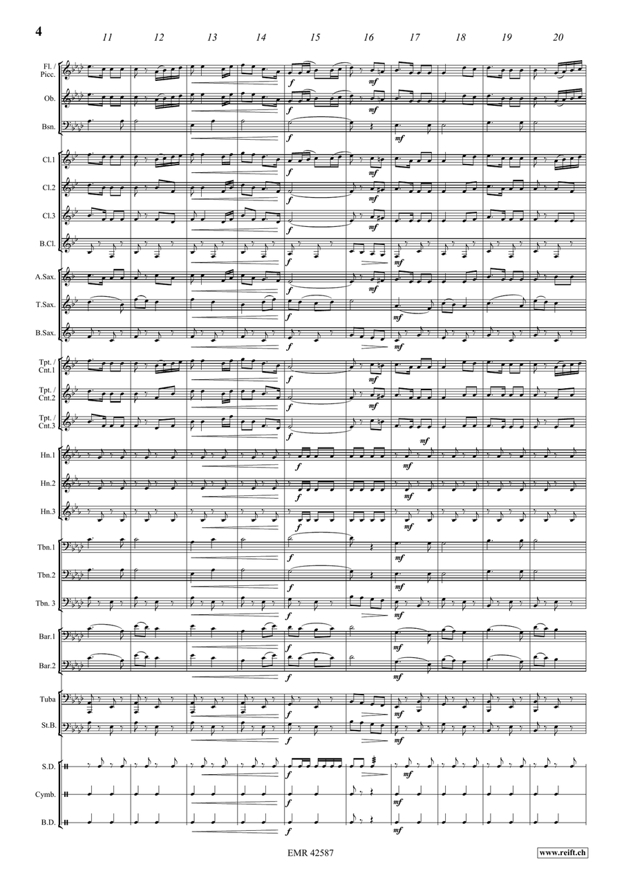 Prestige Prestige Concert Band scores gallery preview page 6