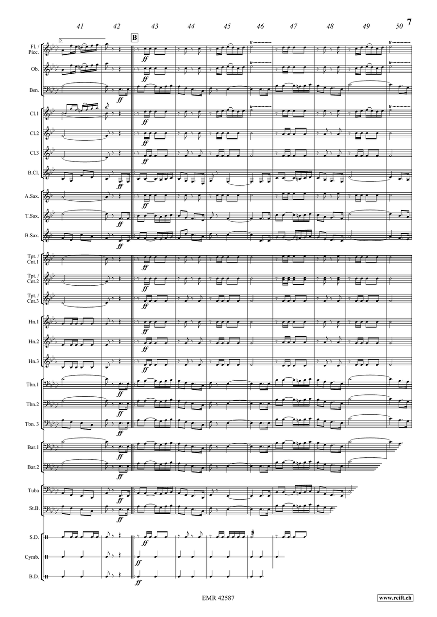 Prestige Prestige Concert Band scores gallery preview page 9