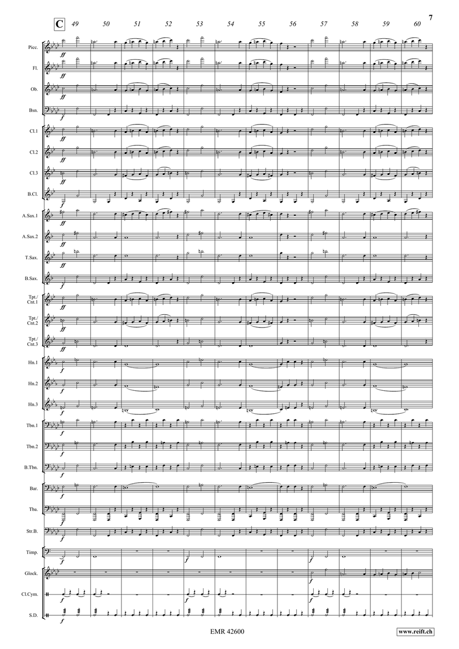 Bessarabyanke Bessarabyanke Concert Band scores gallery preview page 8