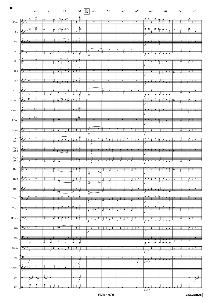 Bessarabyanke Bessarabyanke Concert Band scores gallery preview page 9