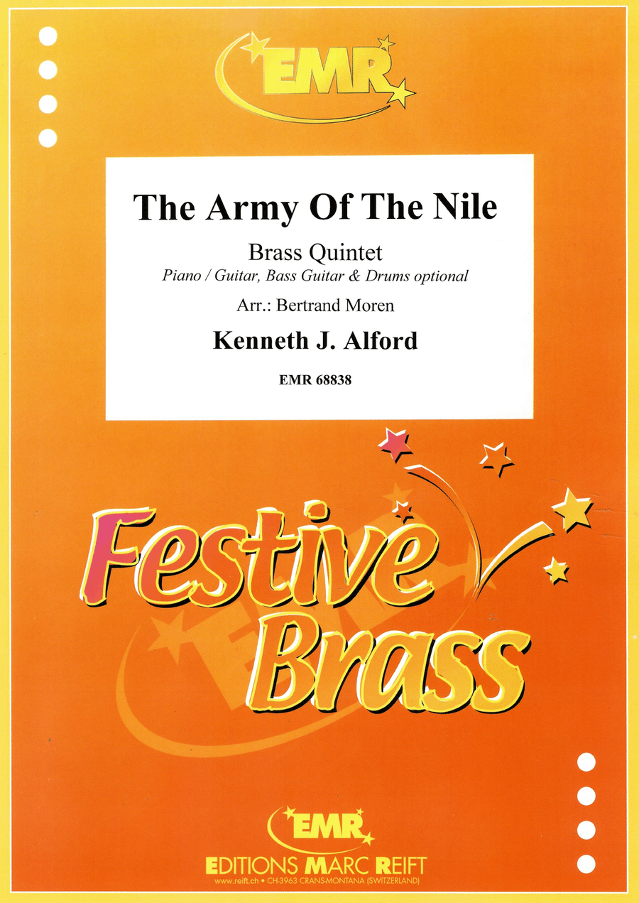 The Army Of The Nile The Army Of The Nile Brass Quintet scores gallery preview page 1