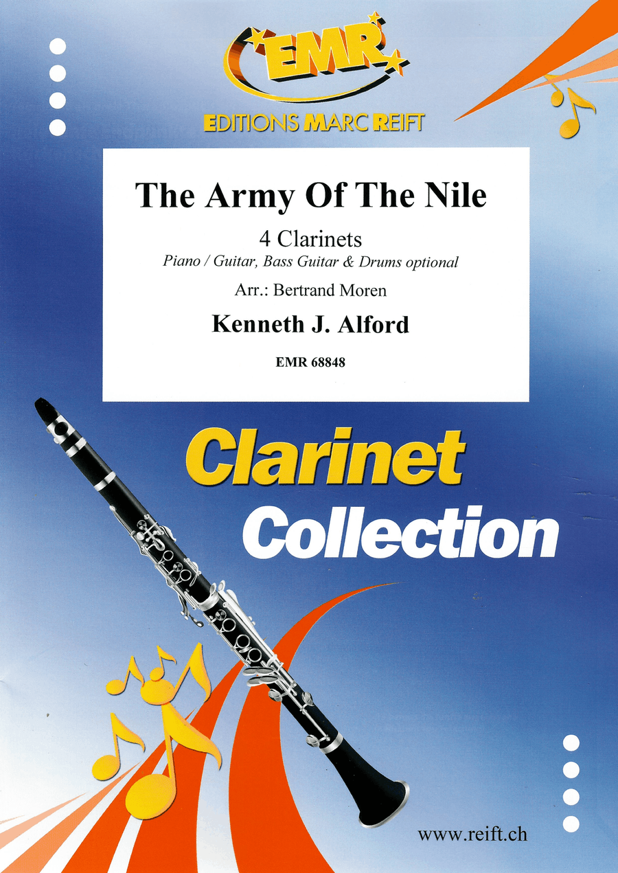 The Army Of The Nile The Army Of The Nile Clarinet Quartet scores gallery preview page 1