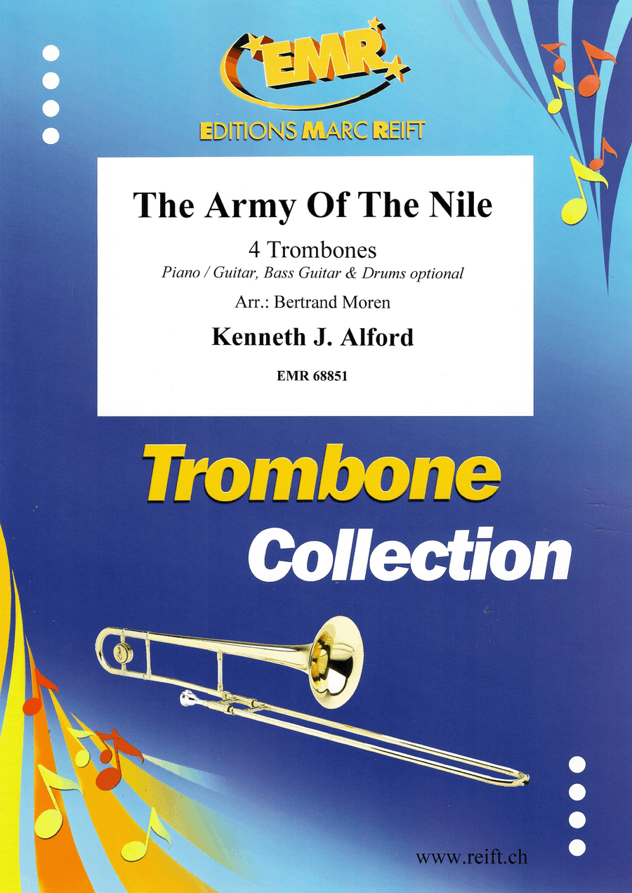 The Army Of The Nile The Army Of The Nile Trombone Quartet scores gallery preview page 1