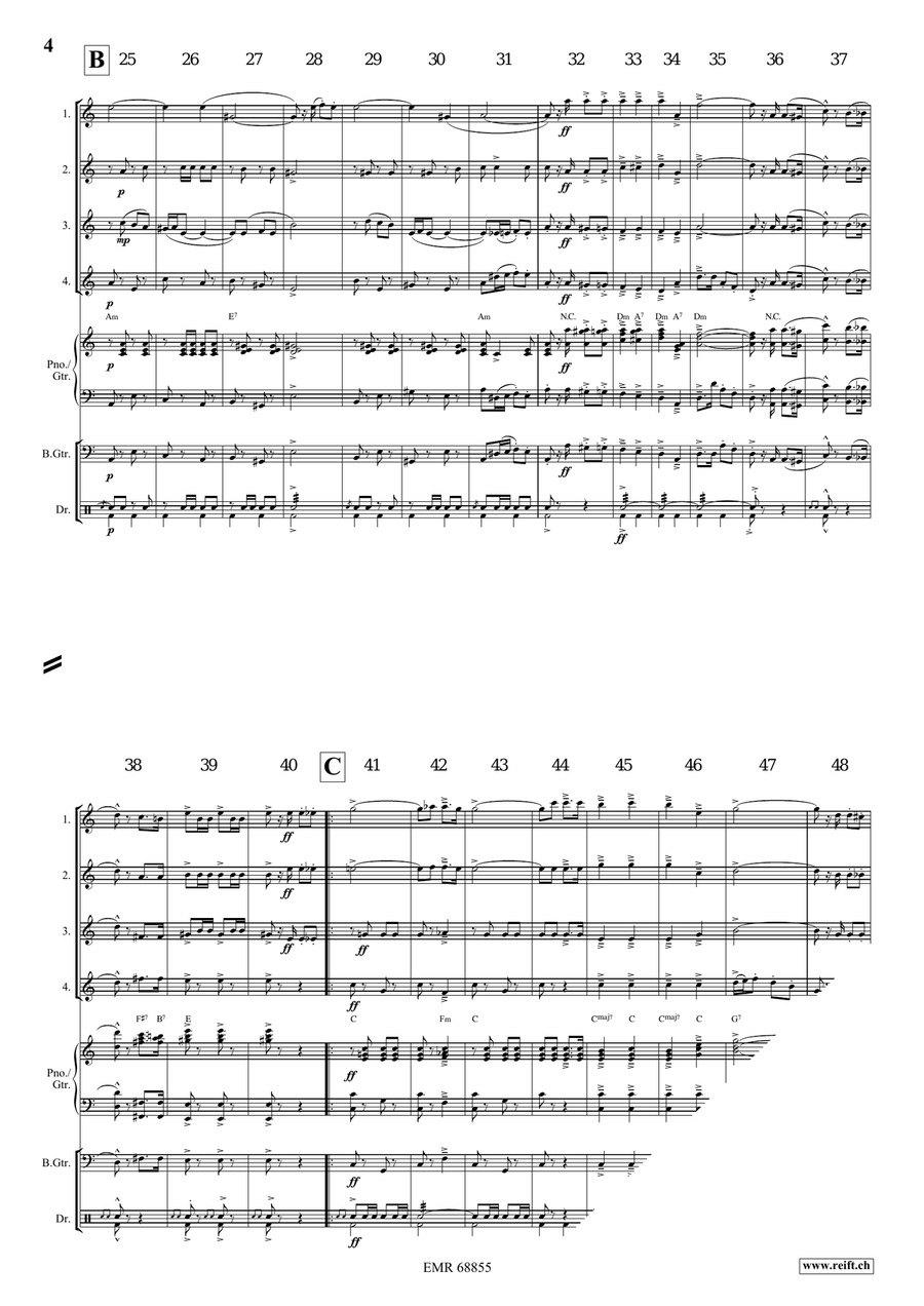 The Army Of The Nile The Army Of The Nile Flute Quartet scores gallery preview page 4