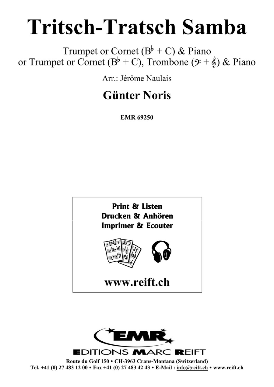 Tritsch-Tratsch Samba Cornet scores gallery preview page 2