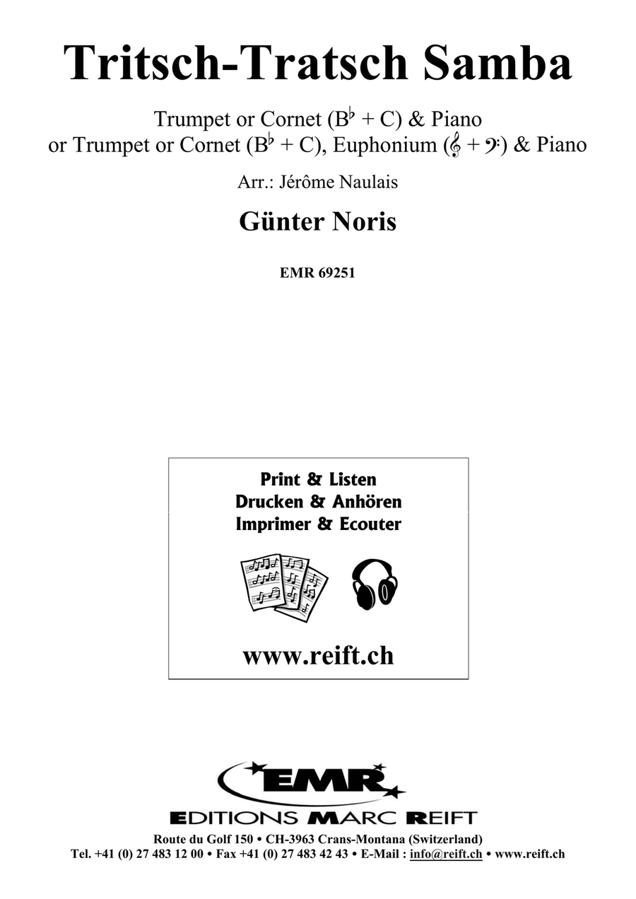 Tritsch-Tratsch Samba Tritsch-Tratsch Samba Cornet scores gallery preview page 2