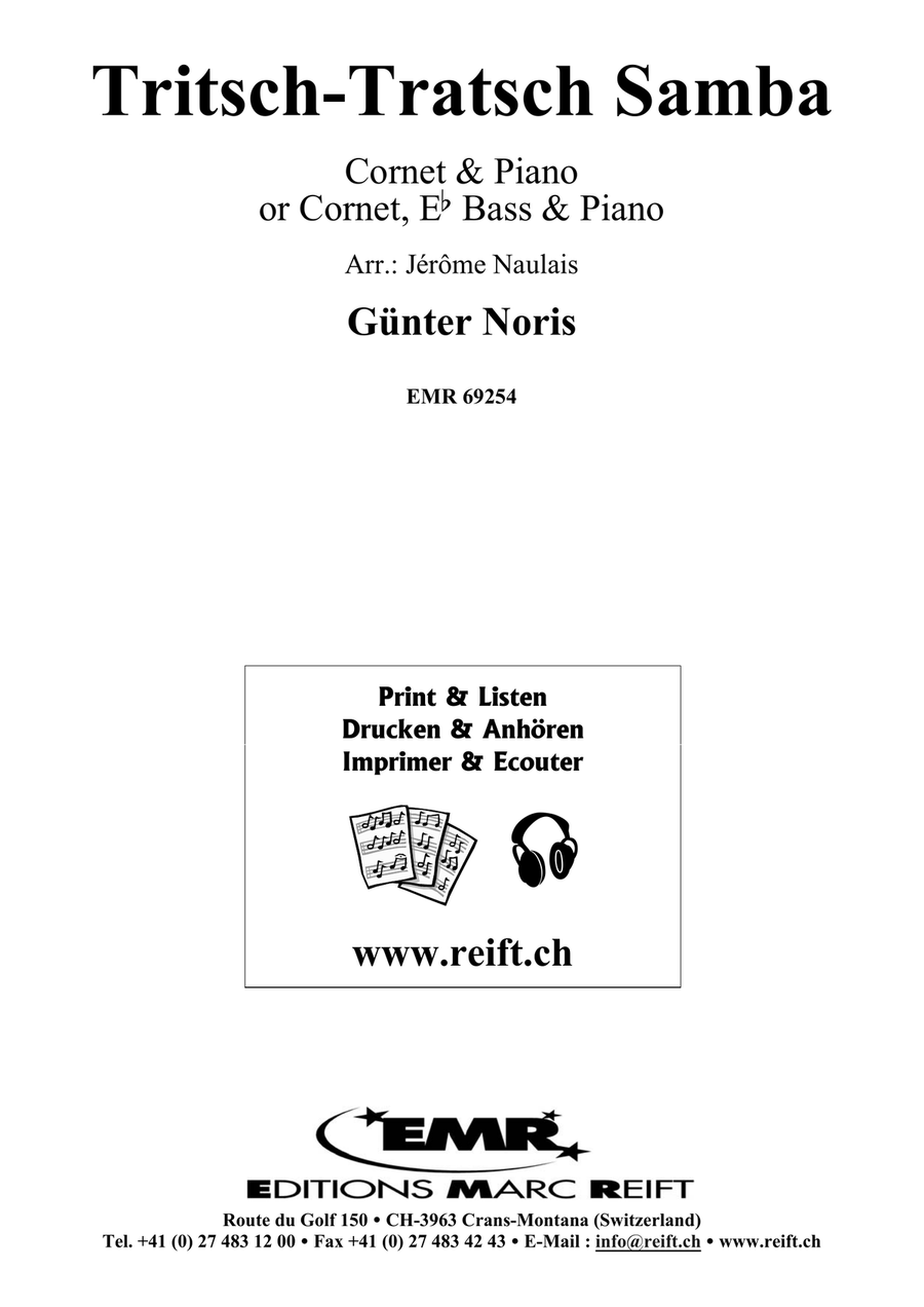 Tritsch-Tratsch Samba Cornet scores gallery preview page 2